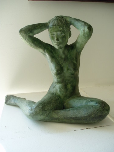 Sculpture titled "DETENTE" by Nicole Boldo, Original Artwork, Ceramics