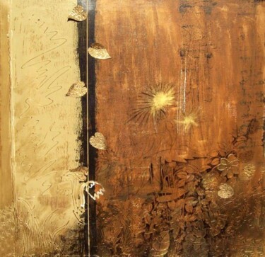 Malerei mit dem Titel "NATURE-2" von Bolgum Nagesh Goud, Original-Kunstwerk