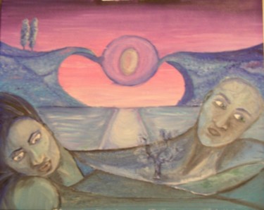 Pittura intitolato "vita" da Silvia Bolognini, Opera d'arte originale, Olio
