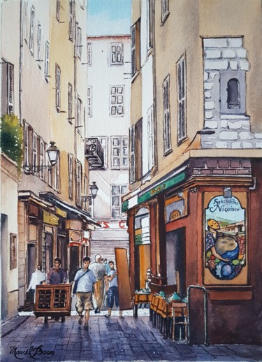 rue-sainte-reparate-dans-le-vieux-nice.jpg 36x26 cm ©2017 par Marcel Boos