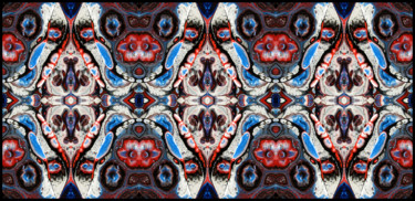 Digitale Kunst mit dem Titel "Synergy of Pigments…" von Andrei Bondarenko, Original-Kunstwerk, Acryl