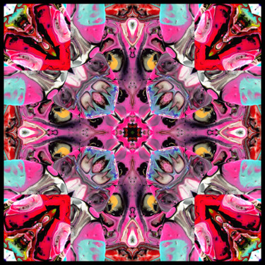 Digitale Kunst mit dem Titel "Synergy of Pigments…" von Andrei Bondarenko, Original-Kunstwerk, Acryl