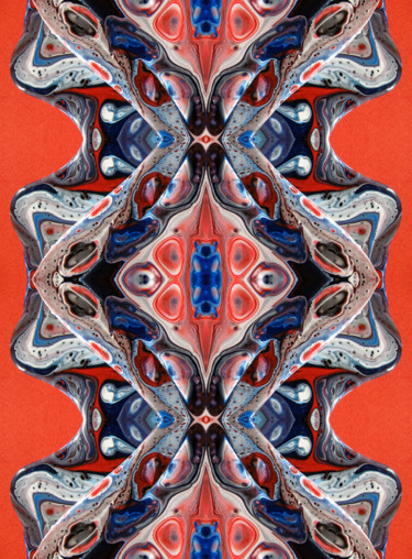 Design getiteld "Synergy of Pigments…" door Andrei Bondarenko, Origineel Kunstwerk, Acryl