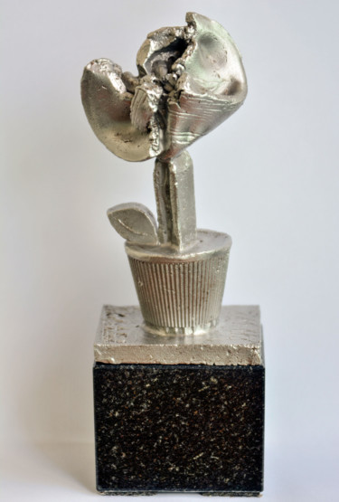 Sculpture titled "ABSTRACT STILL LIFE…" by Barake Sculptor, Original Artwork, Stainless Steel