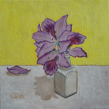 Painting titled "STILL LIFE WITH BRA…" by Barake Sculptor, Original Artwork, Acrylic