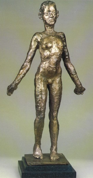 Scultura intitolato "ANA" da Barake Sculptor, Opera d'arte originale, Metalli