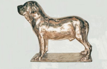 Sculpture titled "FILA BRASILEIRO" by Barake Sculptor, Original Artwork, Metals