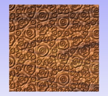 Скульптура под названием "Waves on wood.jpg" - Bonitum, Подлинное произведение искусства, Дерево