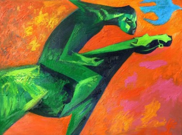 Painting titled "Bodanchar" by Bono, Original Artwork, Oil