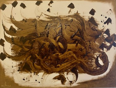 Картина под названием "Breeze" - Shaghayegh Yadegari, Подлинное произведение искусства, Воск