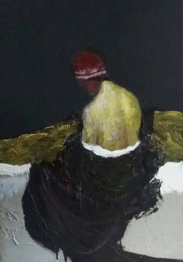 Pittura intitolato "50x70-olio-su-tela.…" da Angelo Bordiga, Opera d'arte originale