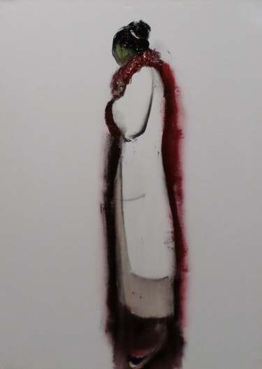 Картина под названием "figura" - Angelo Bordiga, Подлинное произведение искусства