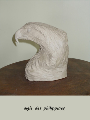 Sculpture intitulée "aigle.jpg" par Pierre-Jean Borgi, Œuvre d'art originale