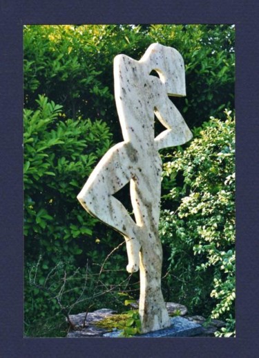 Sculpture intitulée "danseuse blanche 2" par Pascal Borgo, Œuvre d'art originale