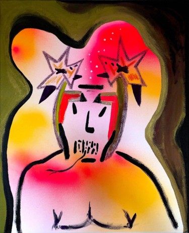 Malerei mit dem Titel "Untitled II" von Boris Blot, Original-Kunstwerk, Acryl