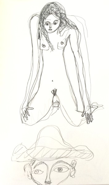 Drawing titled "img-7141.jpg" by Boris Kawliche, Original Artwork