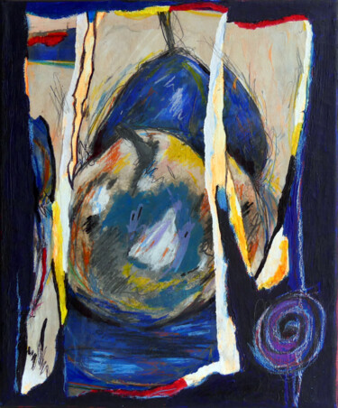 Peinture intitulée "Le tourbillon de la…" par Boris Barbey, Œuvre d'art originale, Acrylique