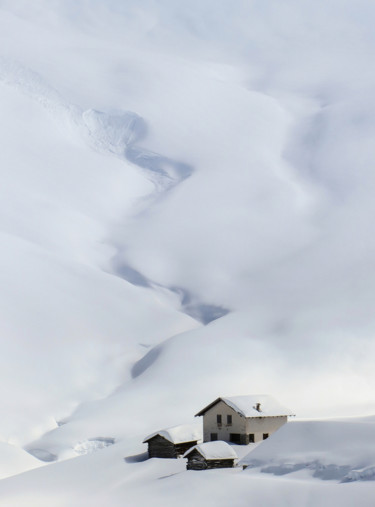 Photography titled "Mountain Homestead" by Igor Borišek, Original Artwork, Digital Photography