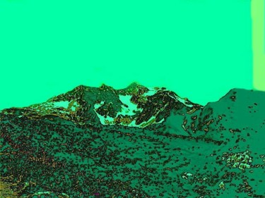 Arts numériques intitulée "Rêve alpin n° 072" par Boris Ghendrich, Œuvre d'art originale
