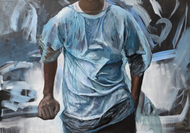 Peinture intitulée "stand out" par Boris Garanger, Œuvre d'art originale, Huile