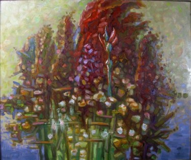Картина под названием "Полевые травы" - Boris Kotov, Подлинное произведение искусства, Другой
