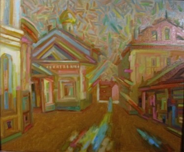 Картина под названием "После дождя" - Boris Kotov, Подлинное произведение искусства, Другой
