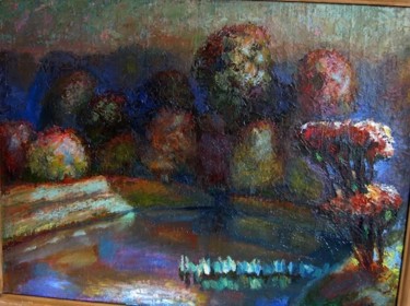 Картина под названием "Пейзаж" - Boris Kotov, Подлинное произведение искусства, Другой