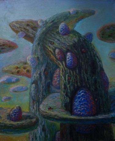 Pintura titulada "Эволюция" por Boris Kotov, Obra de arte original, Otro