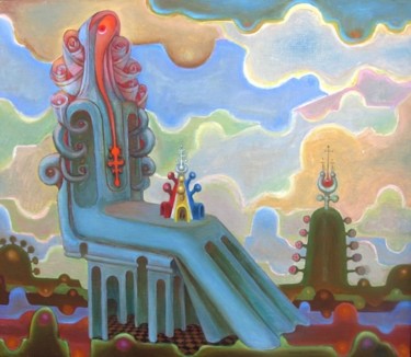 Картина под названием "Творец (Creator)" - Boris Kotov, Подлинное произведение искусства, Другой