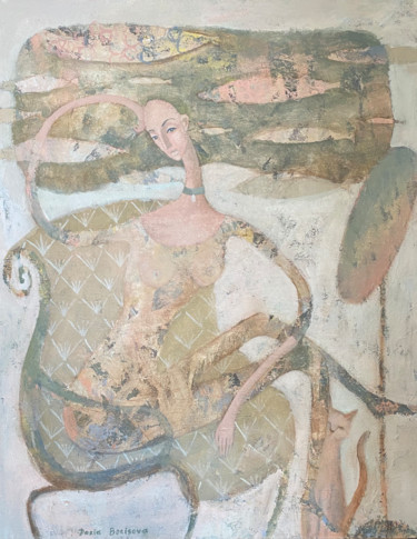 Elegance Malerei mit dem Titel "Elegance" von Daria Borisova, Original-Kunstwerk, Acryl