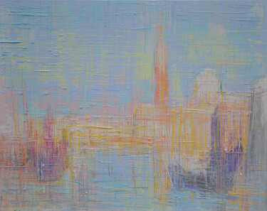 绘画 标题为“Venice in summer” 由Borko Petrovic, 原创艺术品, 油