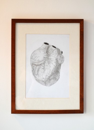 Drawing titled "In a heartbeat" by Nils Borowski, Original Artwork