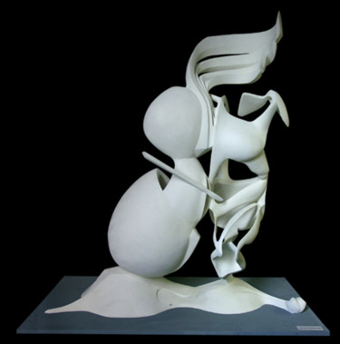 Sculpture intitulée "violon-1.jpg" par Borsotti, Œuvre d'art originale