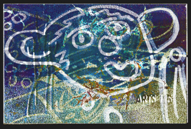 Arte digitale intitolato "tiki narft115" da Boss Arts115, Opera d'arte originale, Collage digitale