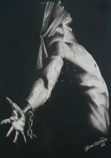 "LIBERTY" başlıklı Resim Dr Slam Stone tarafından, Orijinal sanat, Karakalem