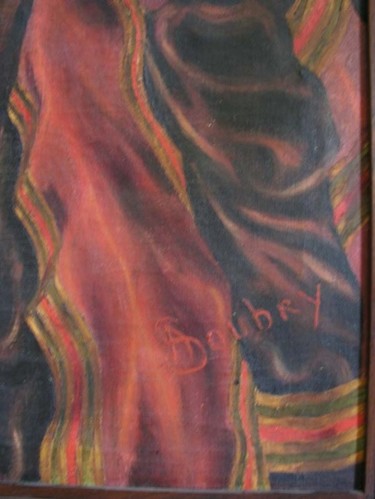 Peinture intitulée "Marabou (detail)" par Boubry, Œuvre d'art originale