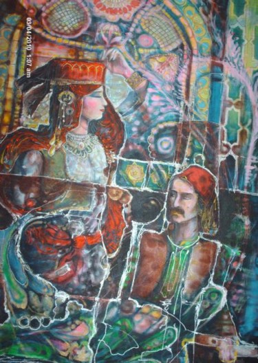 Painting titled "HPIM2410.JPG" by Mustapha Boucenna, Original Artwork