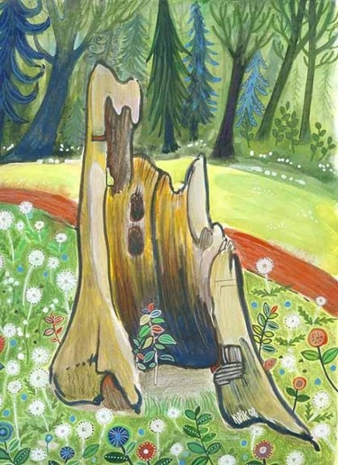 Painting titled "High Park series -…" by Kipik, Original Artwork