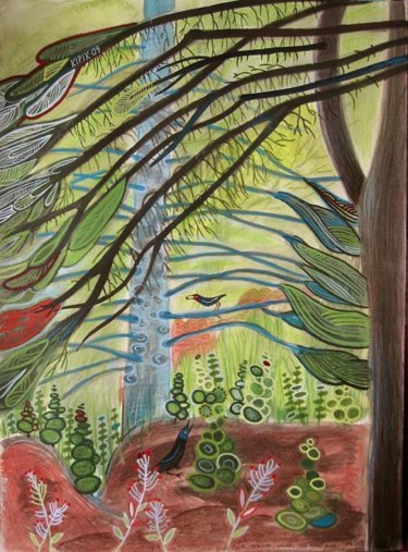 Painting titled "High Park series -…" by Kipik, Original Artwork