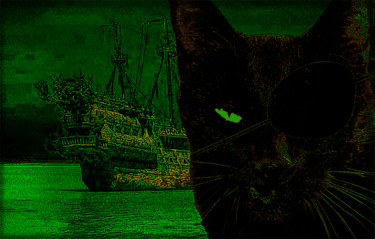 Digital Arts titled "Pirate" by Antob, Original Artwork