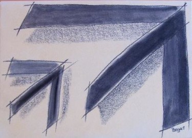 Drawing titled "Optimisme" by Boya, Original Artwork