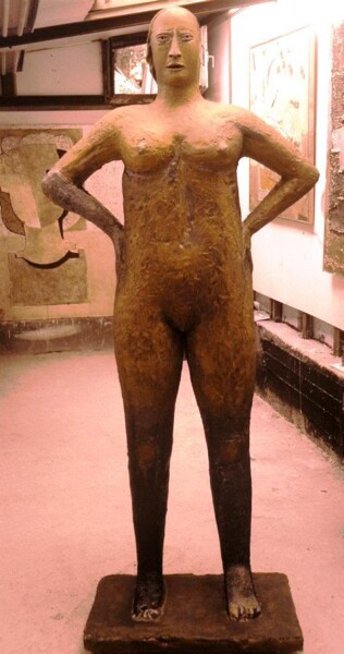「mujer」というタイトルの彫刻 Boyan Penchevによって, オリジナルのアートワーク, その他