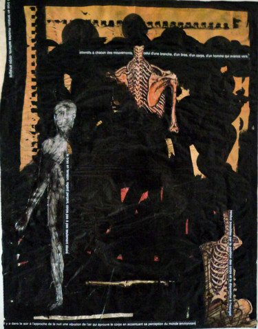 Collages intitolato "Memento Mori - Vani…" da Boyfred, Opera d'arte originale, Collages