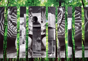 Collages getiteld "sans titre 2" door Boyfred, Origineel Kunstwerk, Collages