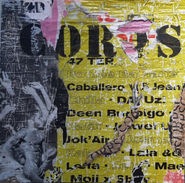 Collages intitolato "2 (Corps)" da Boyfred, Opera d'arte originale, Collages