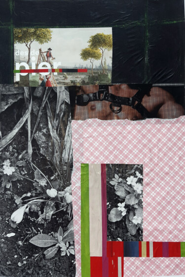 Collages intitolato "Journal 2023 - Hive…" da Boyfred, Opera d'arte originale, Collages