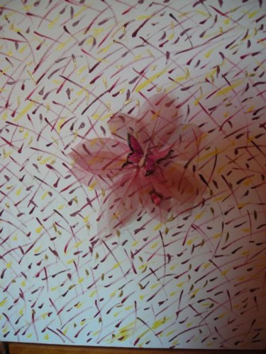 Peinture intitulée "etincelle" par Bo`Zart, Œuvre d'art originale