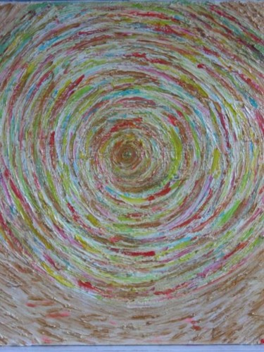 Peinture intitulée "sphere color" par Bo`Zart, Œuvre d'art originale