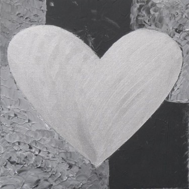 Peinture intitulée "coeur" par Bo`Zart, Œuvre d'art originale
