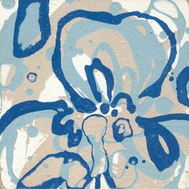 Peinture intitulée "Floraison – motif e…" par Richard Brachais, Œuvre d'art originale, Huile